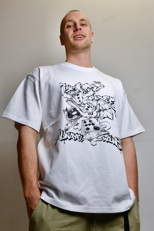 THE HOUSE ALWAYS WINS TEE