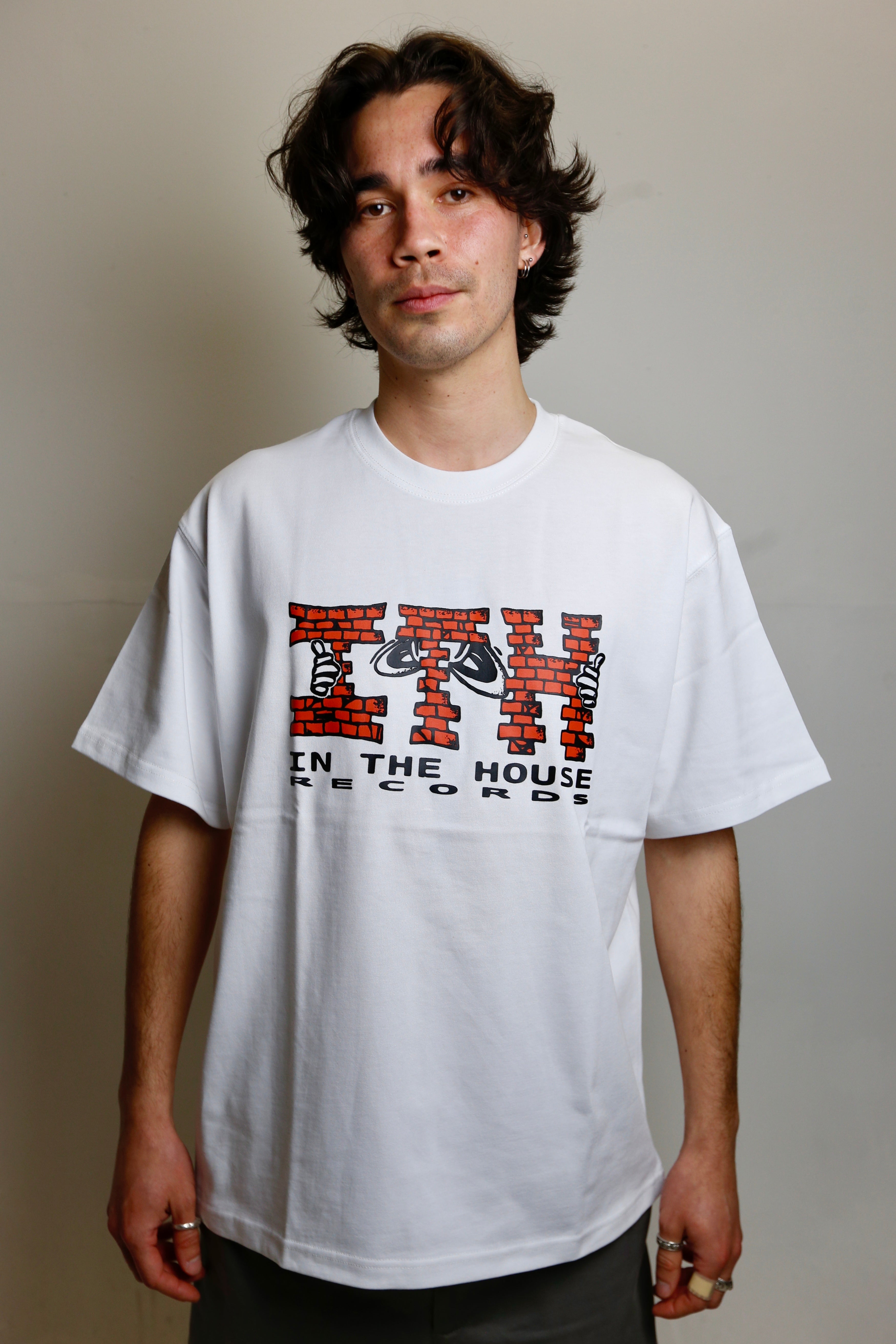 OG LOGO TEE [WHITE] – INTHEHOUSE RECORDS