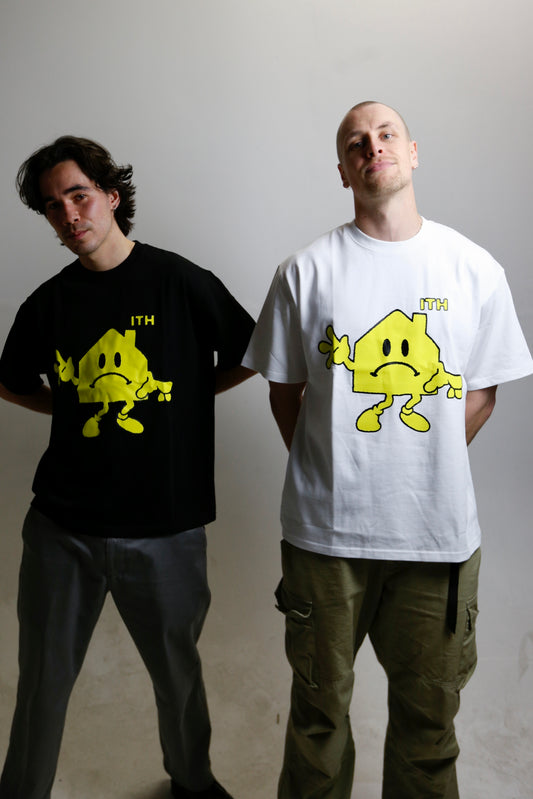 BASSLINE HOUSE TEE [WHITE]